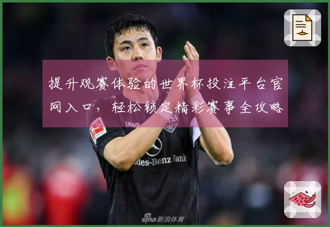 提升观赛体验的世界杯投注平台官网入口，轻松锁定精彩赛事全攻略